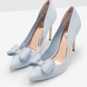 Ted Baker Women's gold Bow Heels